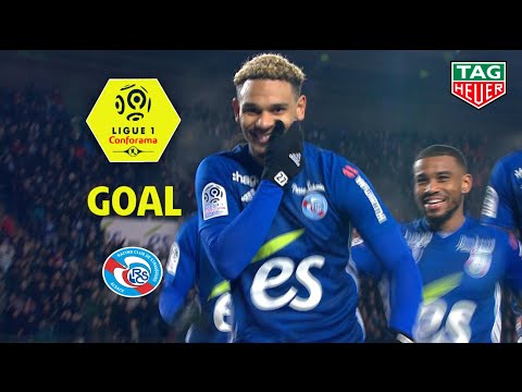Goal Kenny LALA (90' +3) / RC Strasbourg Alsace - Girondins de Bordeaux (1-0) (RCSA-GdB) / 2018-19