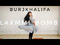 BurjKhalifa | Laxmmi Bomb | Akshay kumar | Vartika Saini Choreo | Easy Dance steps on Burjkhalifa