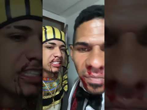 ZECA FANTASIADO DE VAMPIRO