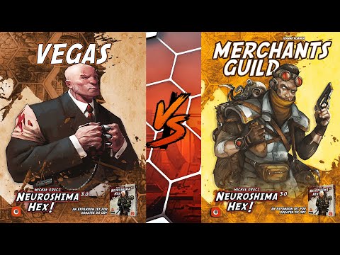 Vegas vs Gildia Kupców Neuroshima Hex 3.0 Rozgrywka
