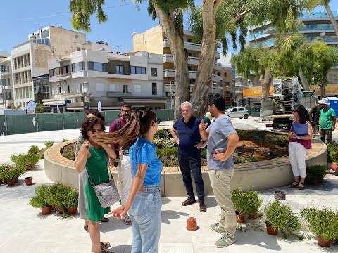 Ηράκλειο: Παραδίδεται το πρώτο τμήμα της πλατείας Ελευθερίας | ekriti.gr