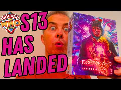 Doctor Who The Collection Season 13 unboxing! Sutekh, Morbius and Zygons, oh my