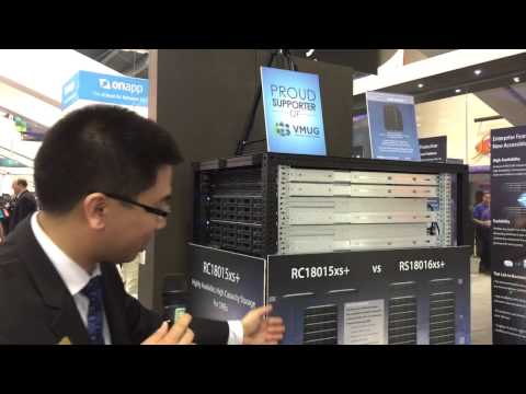 TinkerTry at VMworld 2015 - Synology overview by Franklin Hua, Technical Marketing Manager