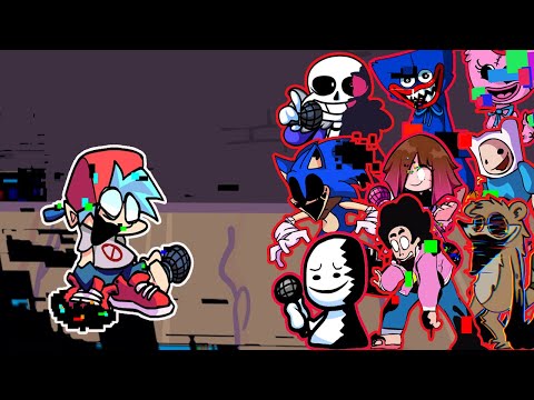 FNF - Blue Balled But All Pibby Characters Sings It 🎤 (Every Turn a Different Character Sings)