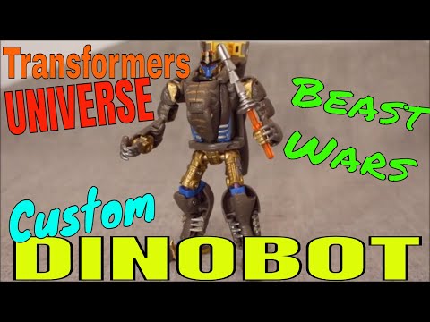 Custom Transformers Universe Beast Wars Dinobot - GotBot True Review NUMBER 474