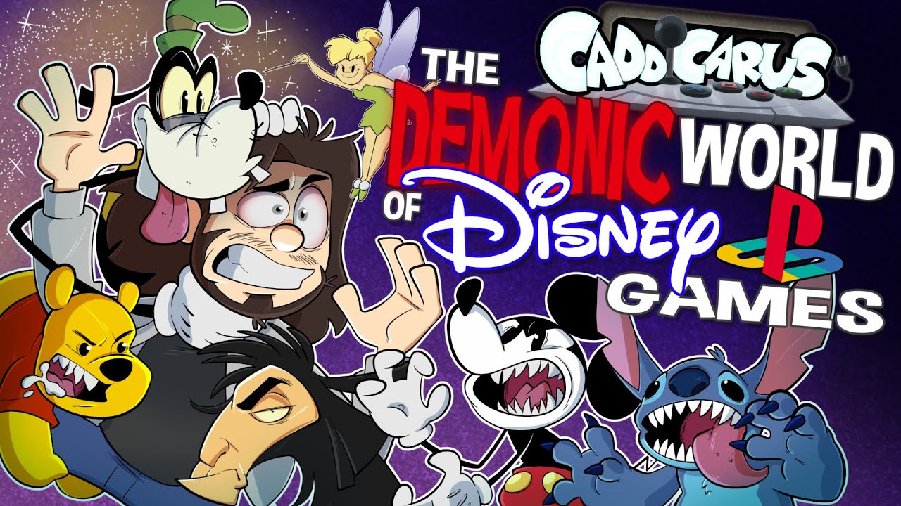 The Demonic World of Disney PS1 Games - Caddicarus