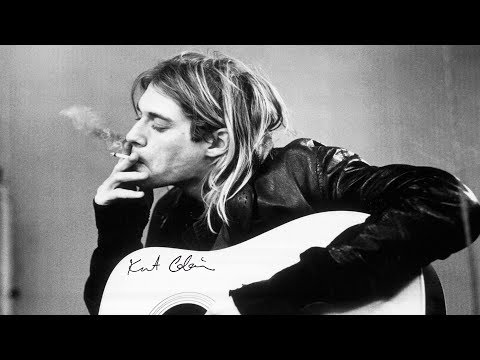 Kurt Cobain of Nirvana - Smoking Cigarettes Like A Rock Star