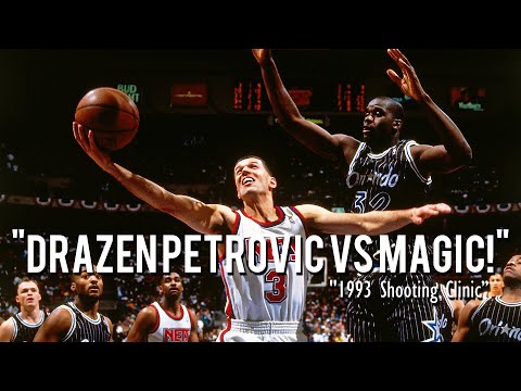 Drazen Petrovic Highlights vs Orlando 1993 🌟🏀