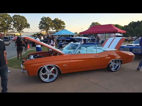 WHIP ADDICT CARSHOW 2024 MORROW GA. R.I.P G DUBB CUSTOM CARS DONKS BOX CHEVY G-BODY CAPRICE LS SWAP