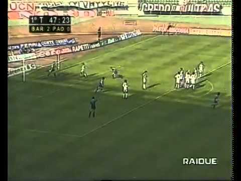 Archivio Bari Calcio - Bari-Padova 3-1 1996-1997 Flachi,Guerrero,Lucarelli C.,Giorgetti