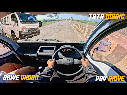 TATA MAGIC 2025 : POV Drive | The Best School Van Drive Experience | #tata #magic #povdrive #asmr 