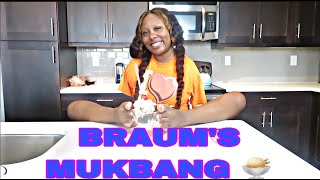 BRAUM'S MUKBANG **DRIVE THRU REACTION**
