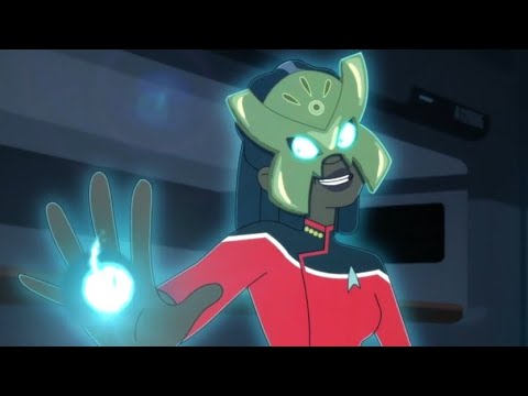 Cerritos Transformation - Small connection to TNG • Star Trek Lower Decks S03E04