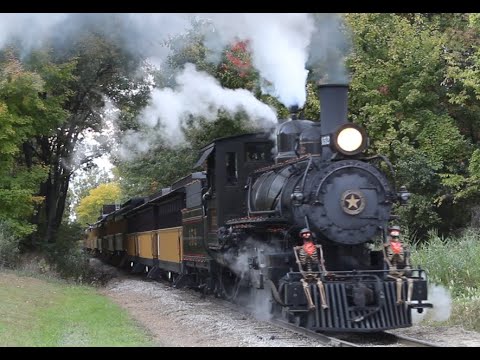 Huckleberry Railroad Halloween Ghosts & Goodies with locomotive 152 10/7/22