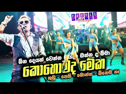ඕන දෙයක් වෙන්න කියලා ඔන්න දෙකම දැම්මා Purple Range Super Hits