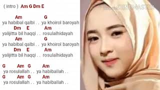 Download lagu Ya Habibal Qolbi - Nissa Sabyan kunci Gitar mp3