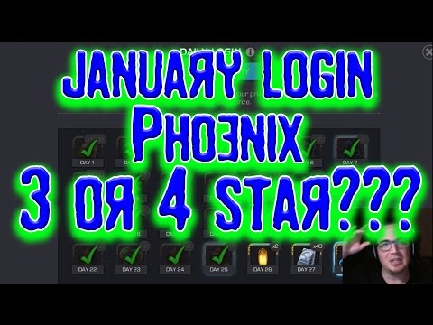 January Login Crystal - Will it be a 3 or 4 Star Phoenix | Marvel Contest of Champions