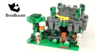 LEGO Minecraft Храм в джунглях (21132) - відео 1