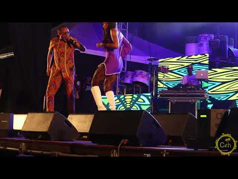 Ayra Starr & Machel Montano at Machel 40 One Show