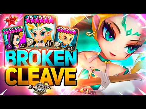 FANTASTIC CLEAVE TEAM with Asima and Qitian Dasheng in Summoners War