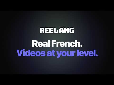 Reelang: Learn French video thumbnail