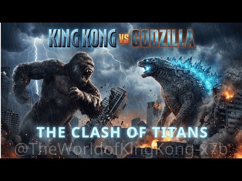KING KONG VS GODZILLA – THE CLASH OF TITANS 🔥