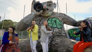 "Despacito" Luis Fonsi (string quartet cover) | in Wynwood Miami ,FL | Kiral Art