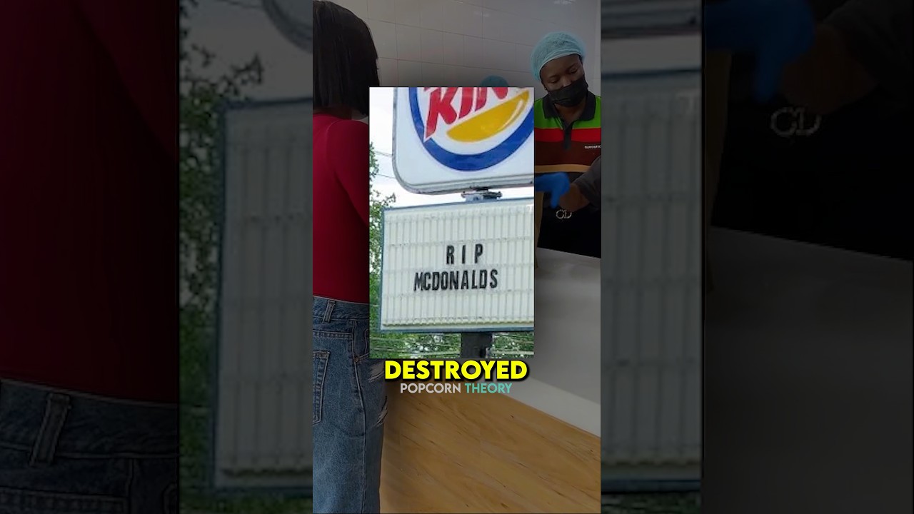 맥도날드 vs. 소규모 푸드 체인점 💀 (그리고 버거킹)
