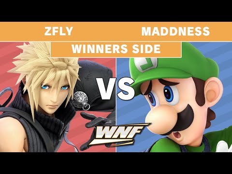 WNF 3.13 - Zfly (Cloud) Vs. Maddness (Luigi) Winners Side - Smash Ultimate