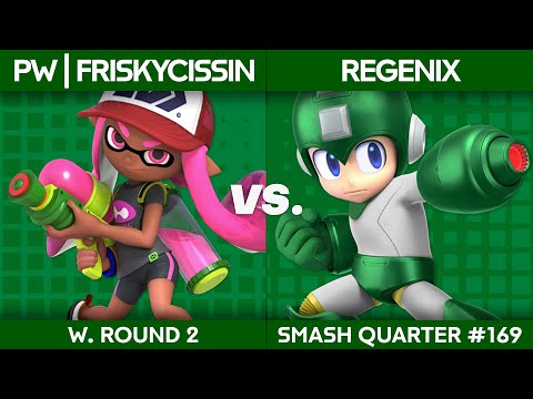 Smash Quarter 169 - PW | FriskyCissin (Inkling) v Regenix (Mega Man): Winners Quarters