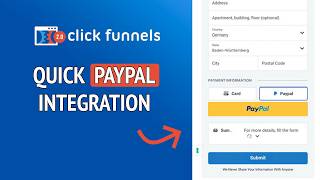How To Add PayPal as a Checkout Option in ClickFunnels 2.0 - Clickfunnels 2.0 Tutorial