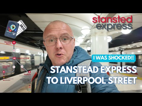 🚂Was This The Best Option? Stansted Airport to London: The Stansted Express to Liverpool Street