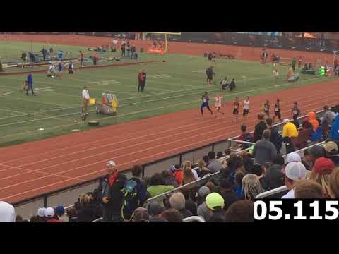 Boys 100m Seeded-2018 Arcadia Invitational 4/7/18 Day 2 (Results in Description)