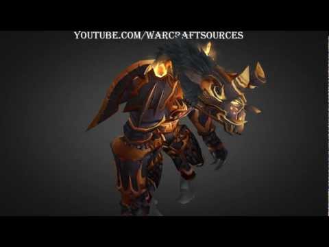 Worgen Warrior Tier 5 armor set - T5 - Destroyer Battlegear / Armor