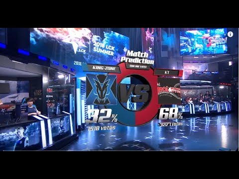 KZ vs. KT - GEN vs. GRF | Week 6 Day 3 | LCK Summer Split (2018)