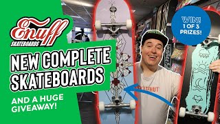 NEW ENUFF COMPLETE SKATEBOARD + GIVEAWAY !! - SkateHut