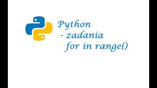 Python - zadania - for in range