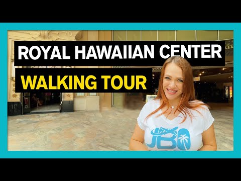 Excursão a pé completa pelo Royal Hawaiian Center