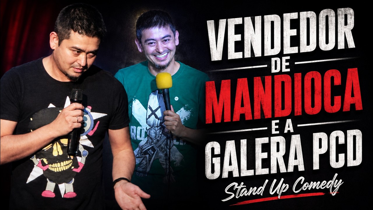 GALERA PCD E O VENDEDOR DE MANDIOCA | André Santi | Stand Up Comedy