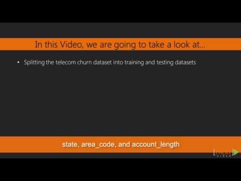 R Machine Learning solutions Preparing the Training and Testing Datasets | packtpub com