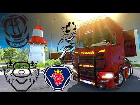 🔛MOD Scania S520 V8 Custom ETS2 1.37🔛 #SCANIA #V8