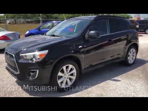 *** 2013 Mitsubishi Outlander SE Sport Black ***