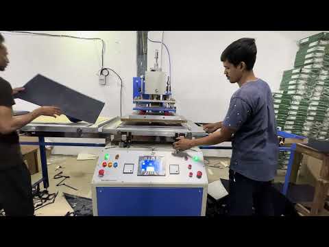 Pvc files, folder welding machine