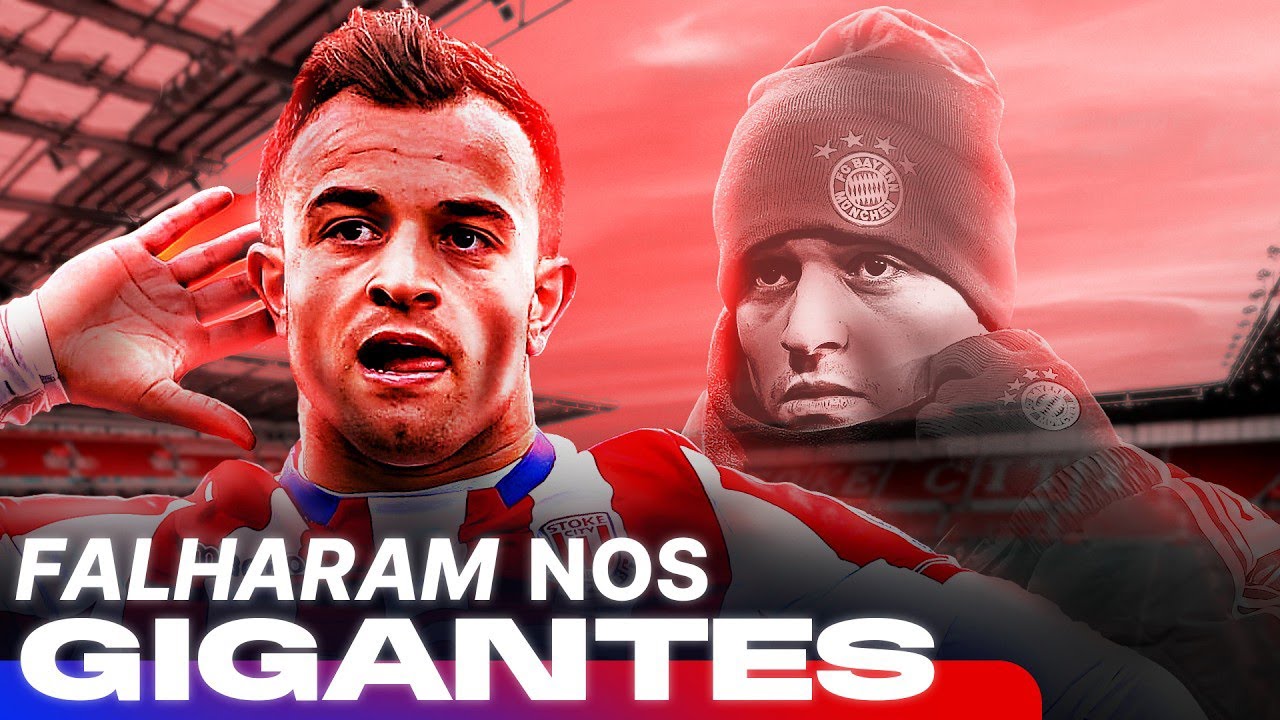 5 jogadores que SÓ FORAM BEM em times PEQUENOS 🤏