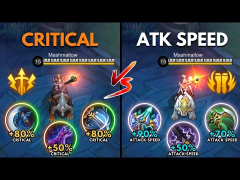 Irithel Critical Build vs Irithel Attack Speed Build