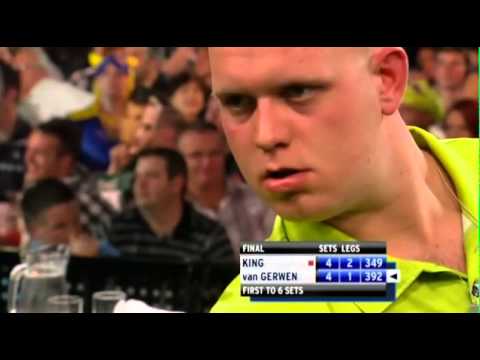 King v van Gerwen | 8/9 | FINAL | World Grand Prix 2012