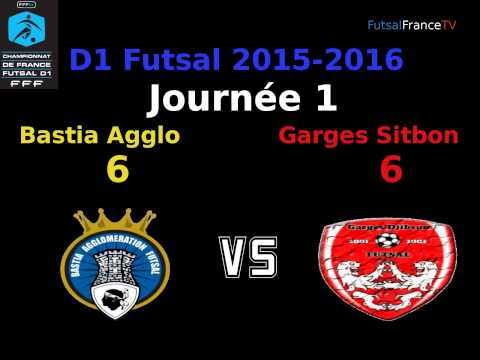 D1 J1 : Bastia Agglo VS Garges Sitbon (Résultat)