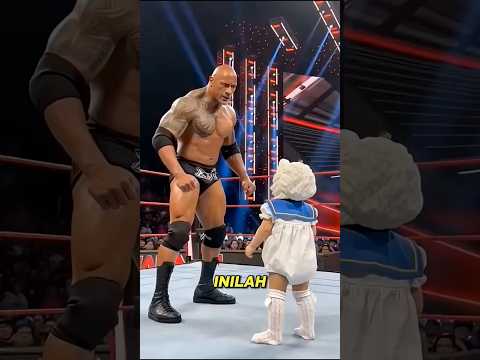 Bayi Kecil Menang Lawan The Rock😱⁉️#shorts #short #viralvideo #viral #trending #trendingshorts