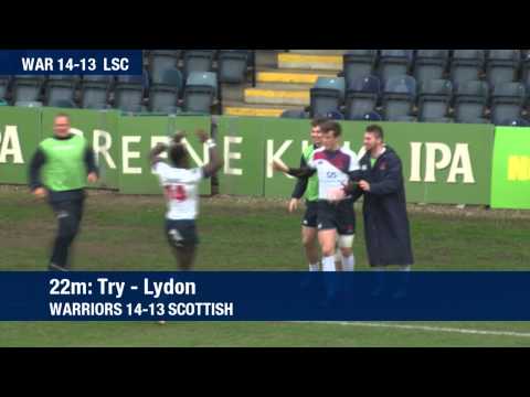 Warriors v London Scottish Highlights