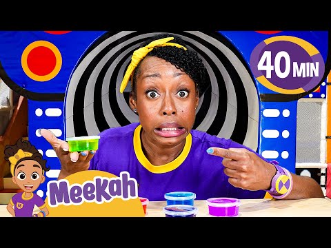 Make Rainbow Slime With Meekah! | Educational Videos for Kids | Blippi and Meekah Kids TV